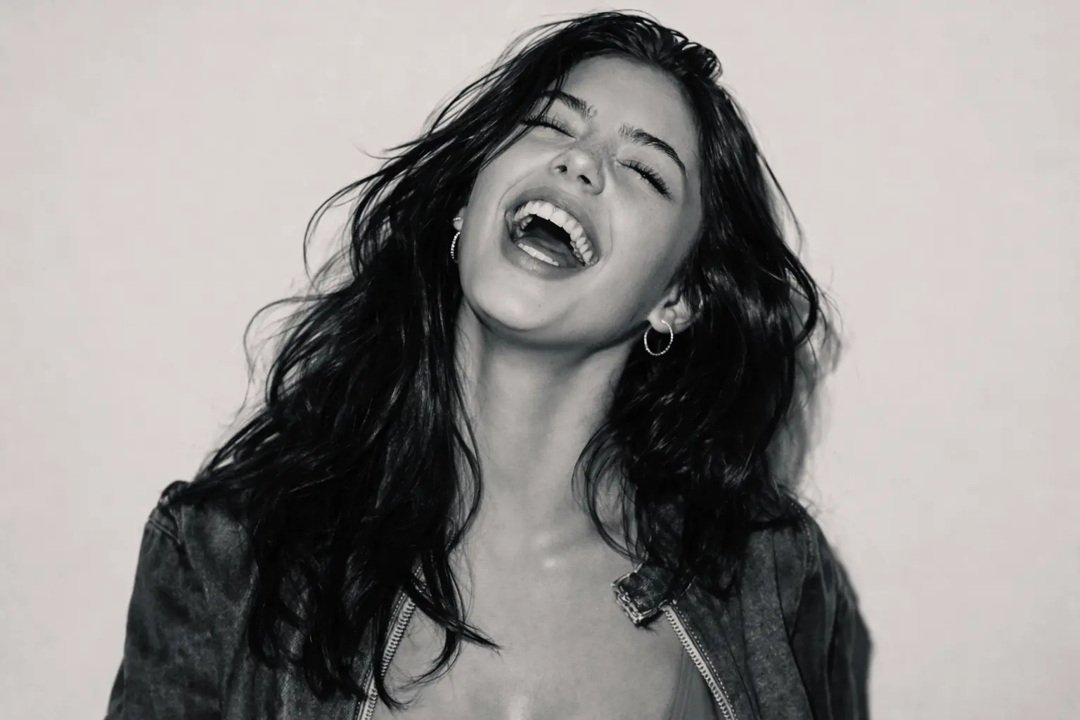 Romantic Black and White photo strip template - sample photo 3