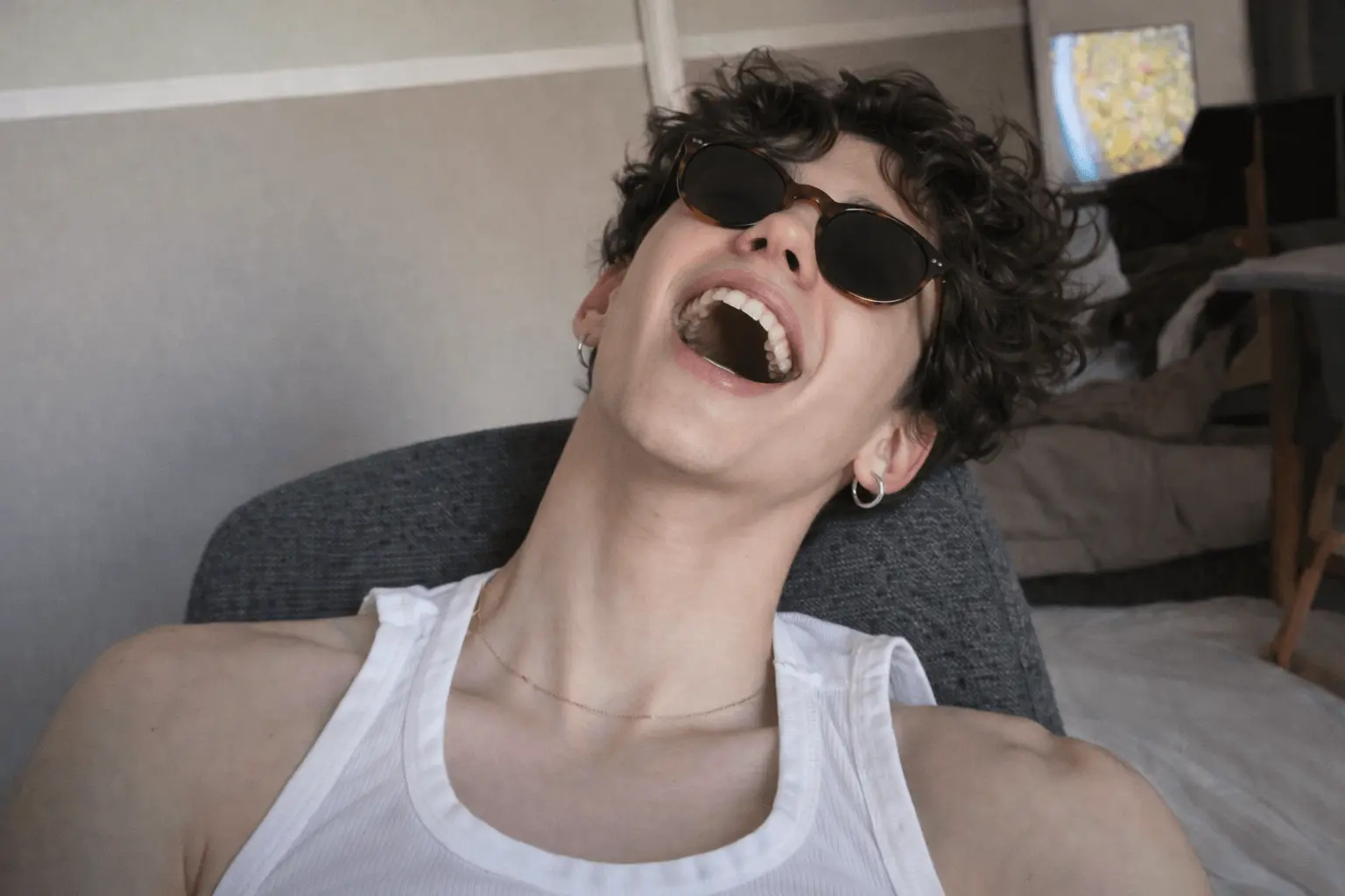 Vintage Sepia photo strip template - sample photo 3