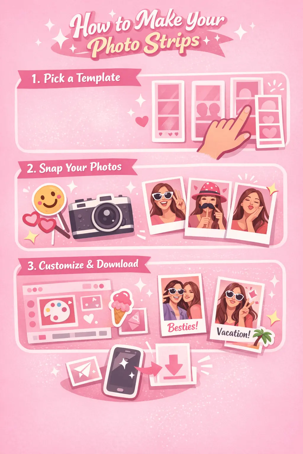 How to create photo strips online